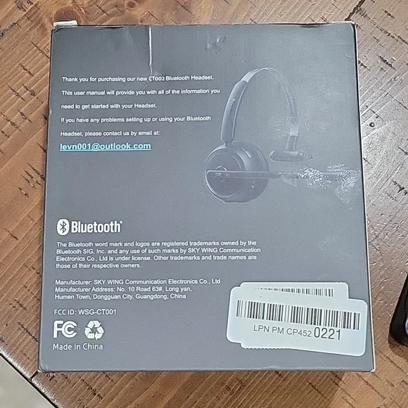 Levn Bluetooth headset